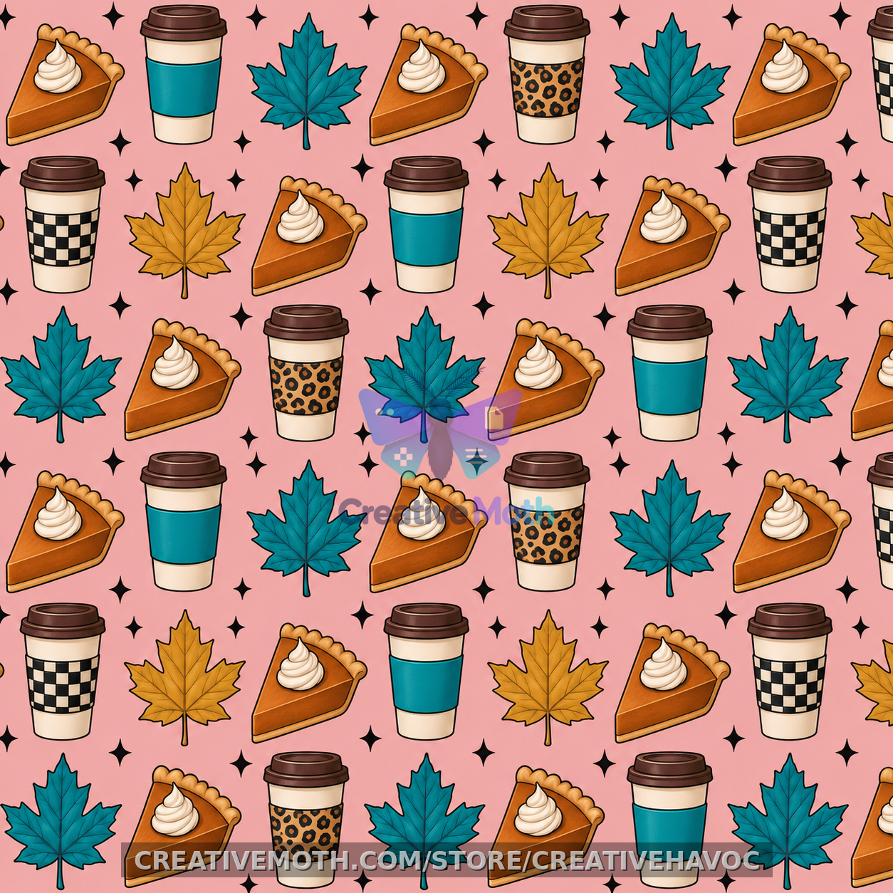Custom digital paper custom design preview