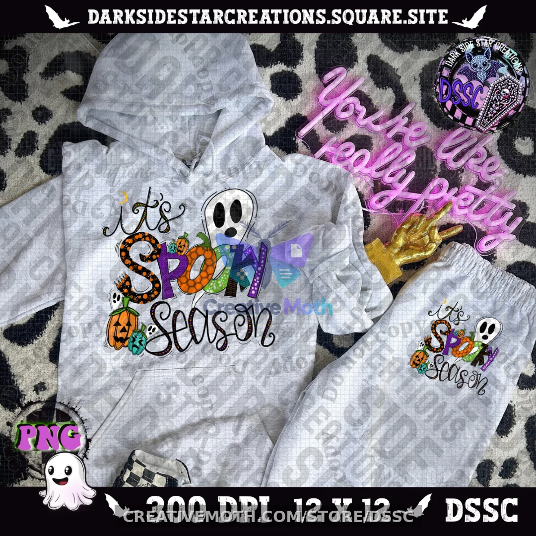 It’s Spooky Season PNG | 300 DPI | PNG | Digital Files Only (1)