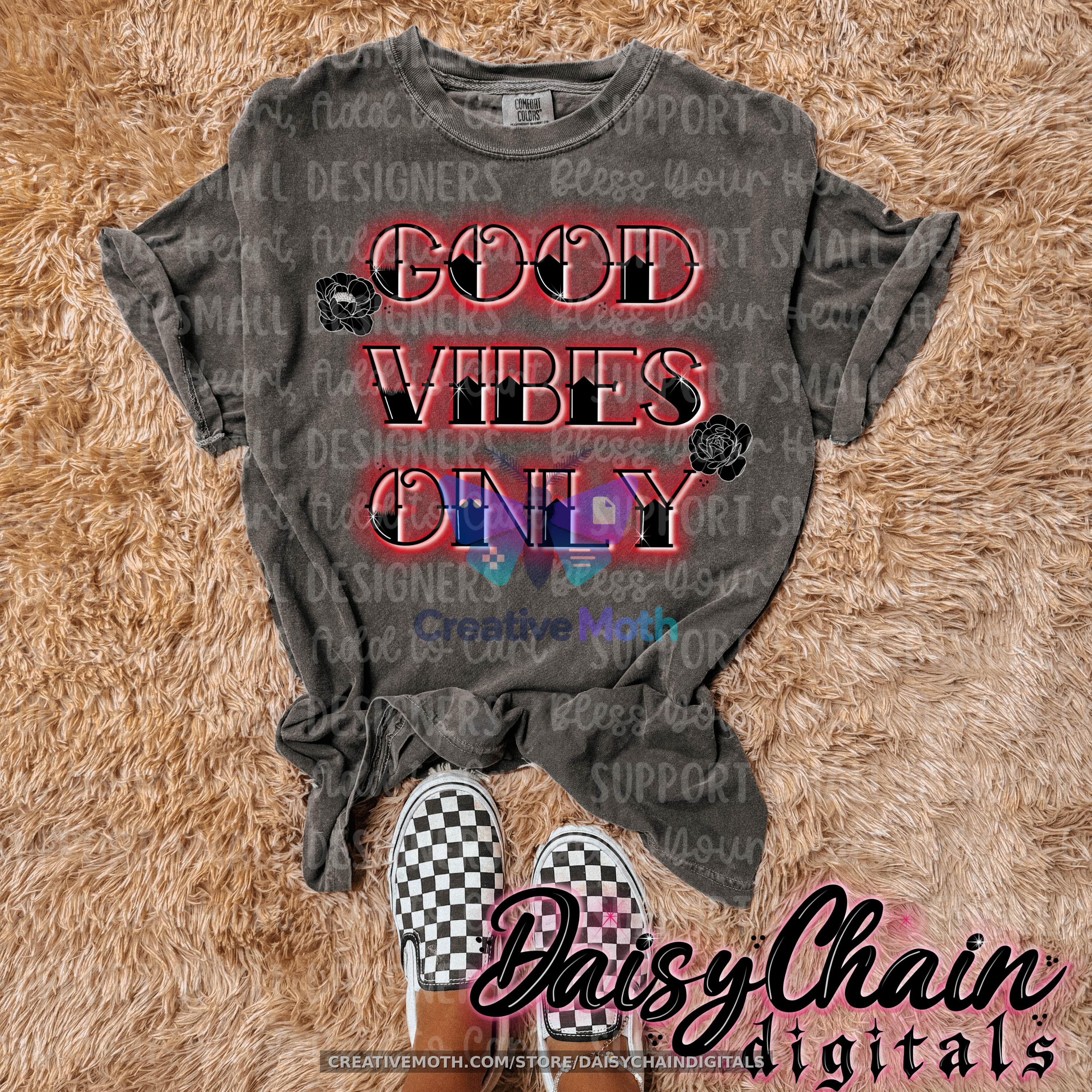 Good Vibes Only - PNG preview image