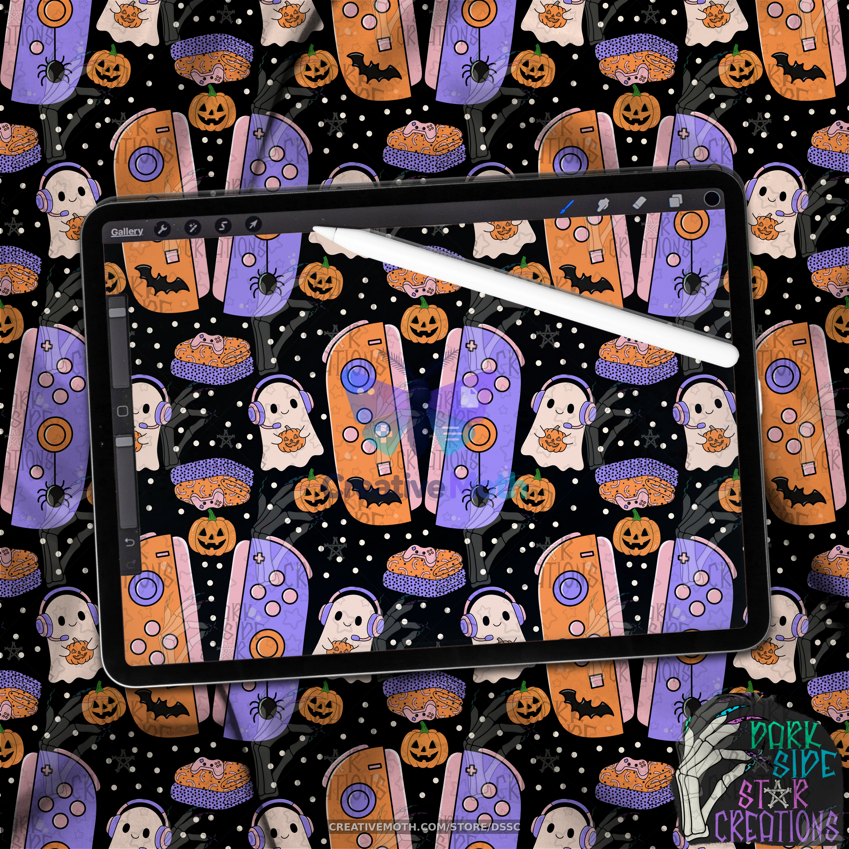 Mock up for spooky switch seamless 2