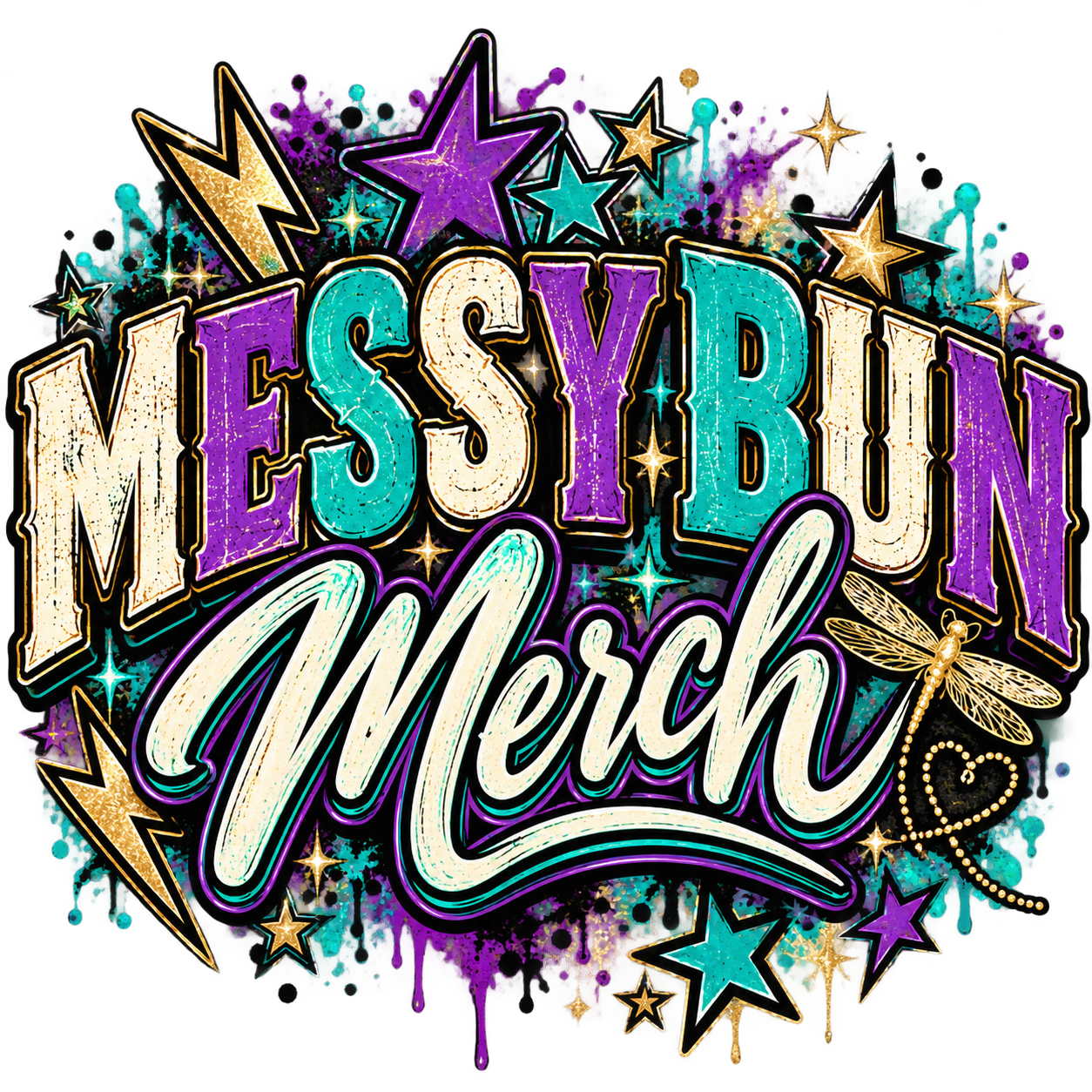 MessyBunMerch logo